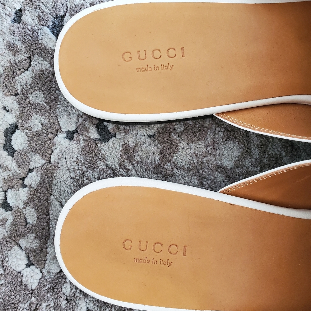 Gucci Princetown Leather Loafer Mule Slide Size 42 - Picture 7 of 9